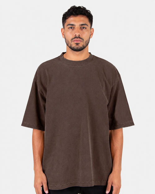 CAMISETA SHAKA WEAR MAX HEAVYWEIGHT GARMENT-DYED DROP SHOULDER
